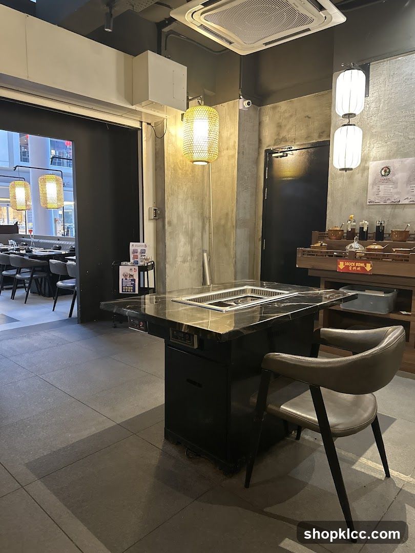 Restaurant Dining Area