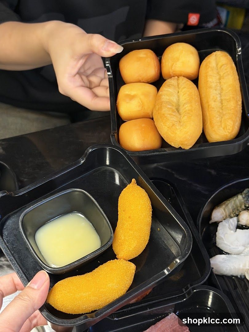 Fried Dough and Dipping Sauce
