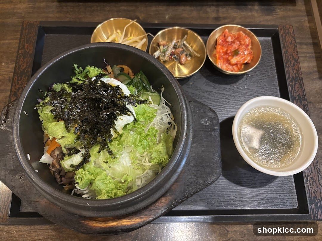 Bibimbap with Side Dishes