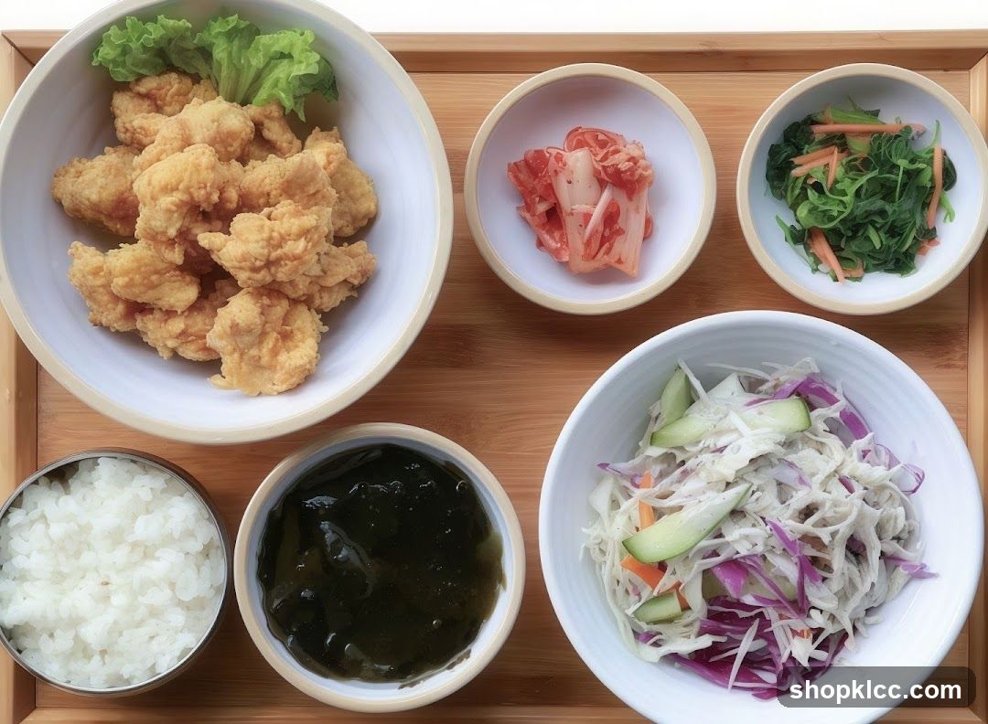Korean Fried Chicken Meal