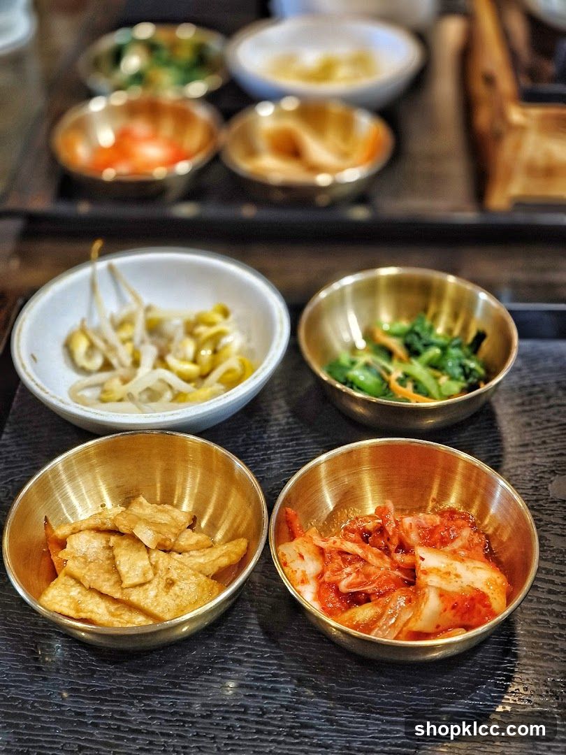 Assortment of Korean Side Dishes