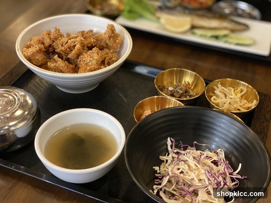 Korean Fried Chicken Meal