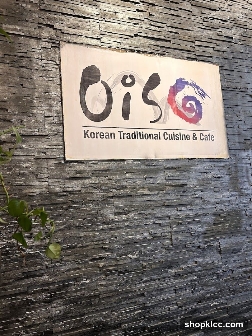 Ois Korean Traditional Cuisine & Cafe Sign