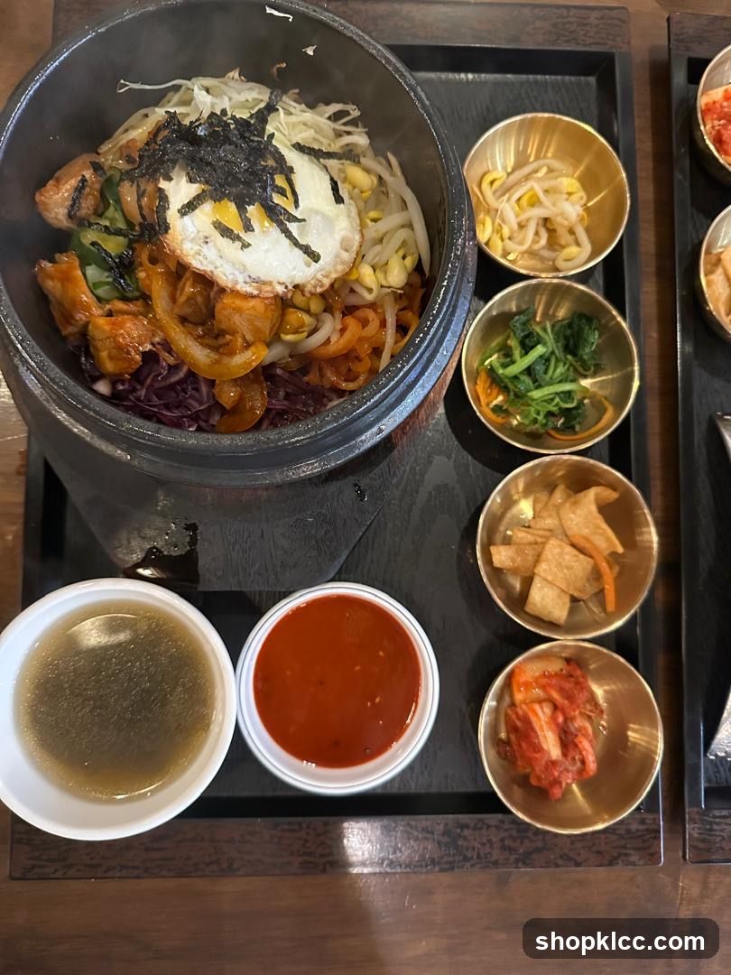 Bibimbap with Side Dishes