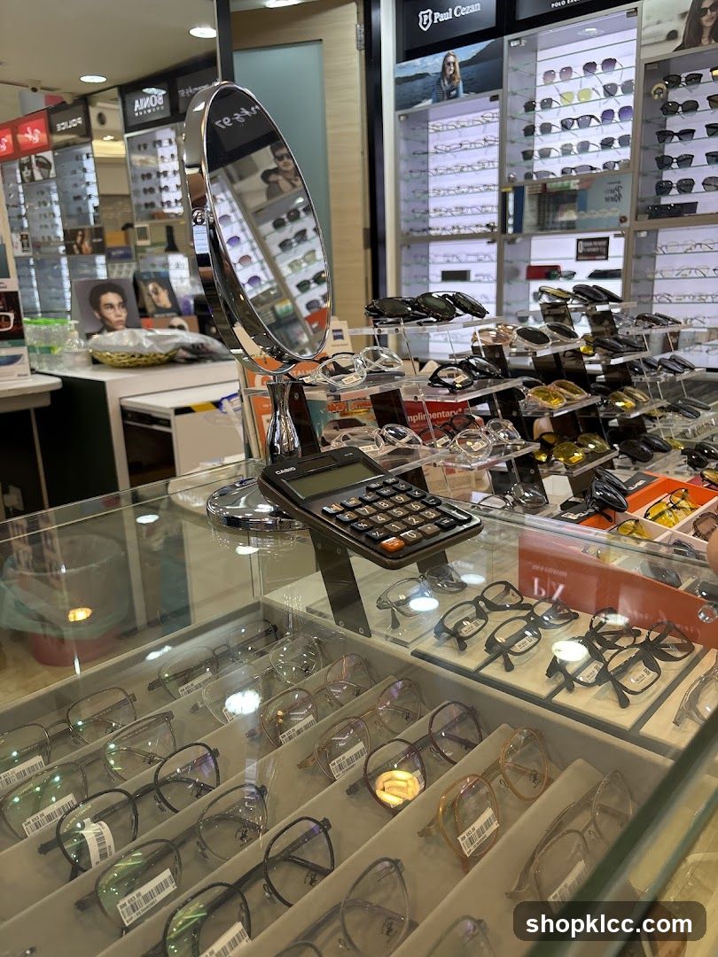 Eyeglass Store Display