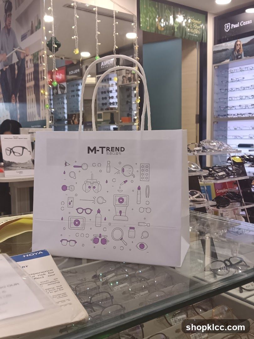 Optometry Store Shopping Bag