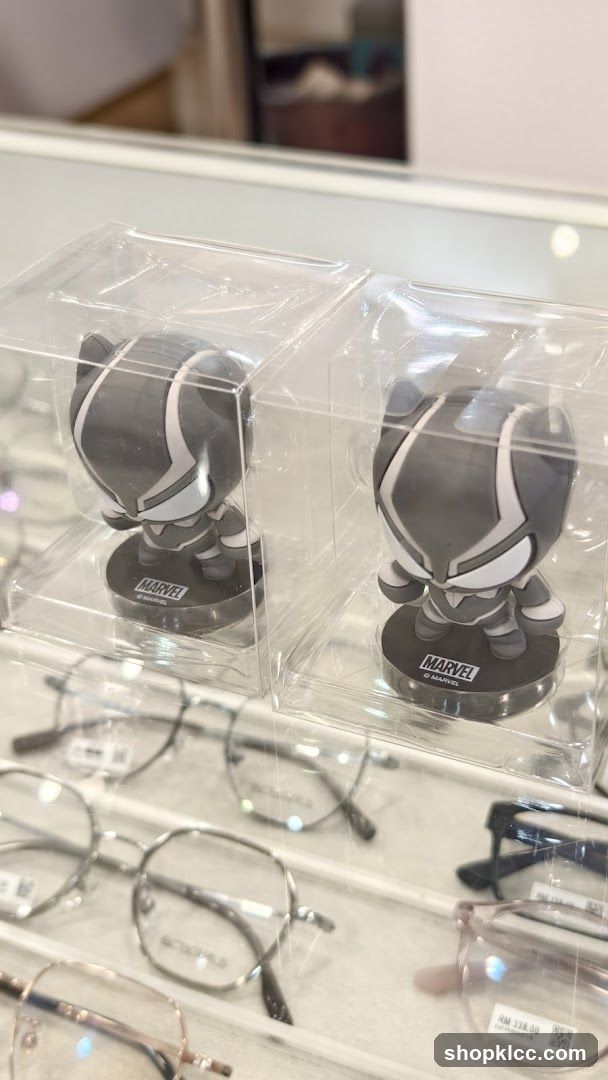Marvel Figurines and Eyeglasses