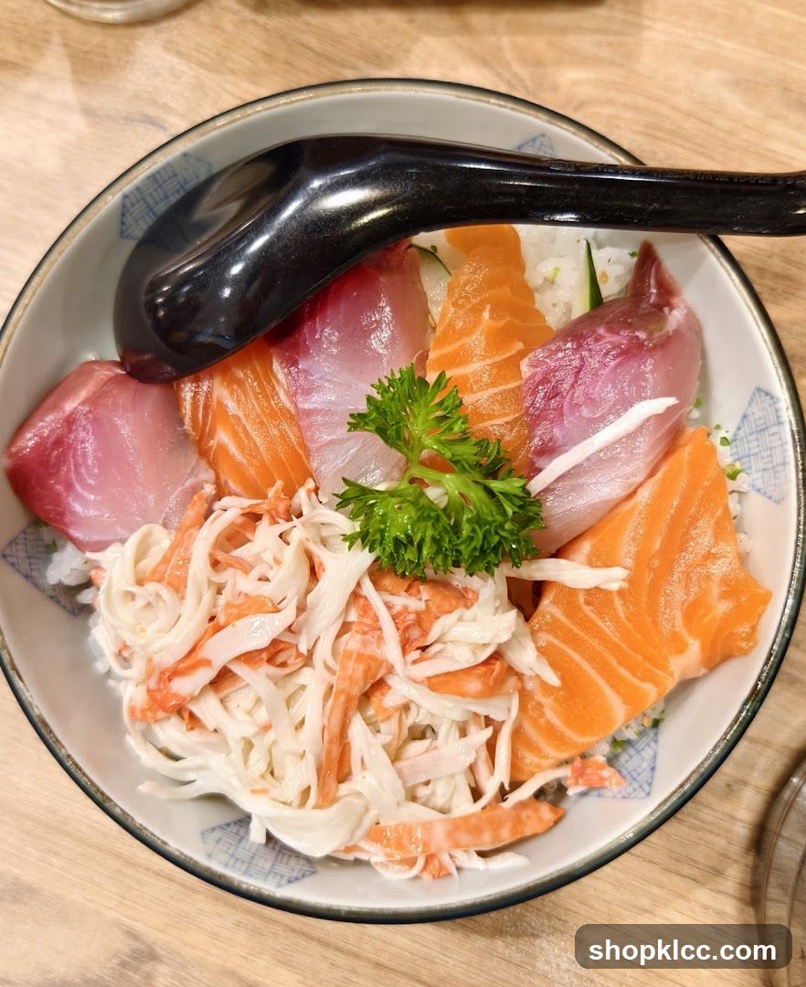 Sashimi Rice Bowl
