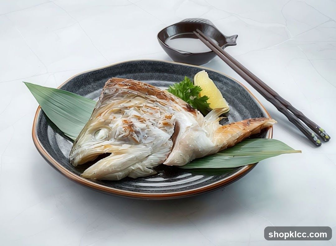 Grilled Fish Head