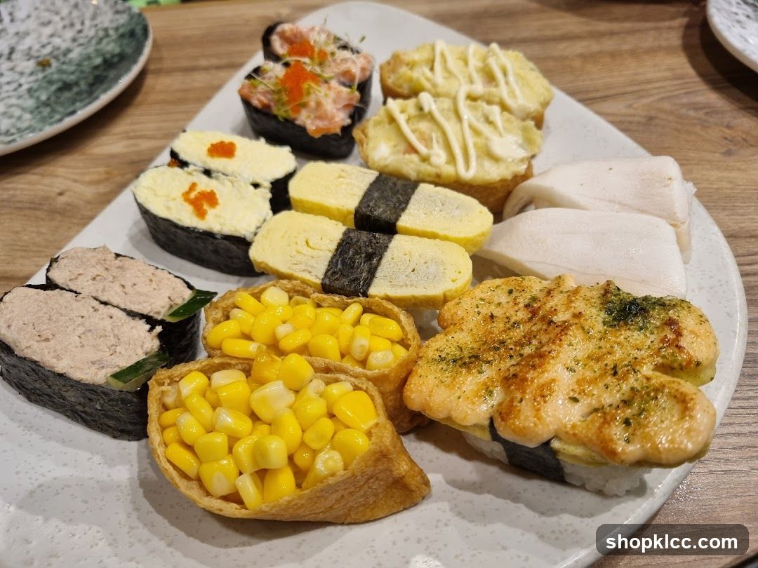 Assortment of Sushi