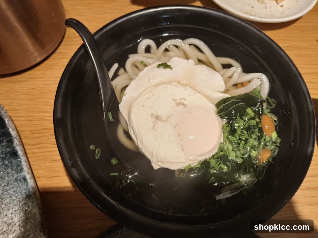 Udon Noodle Soup with Egg