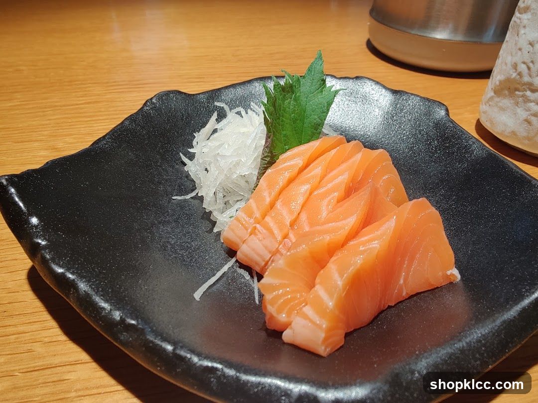 Salmon Sashimi