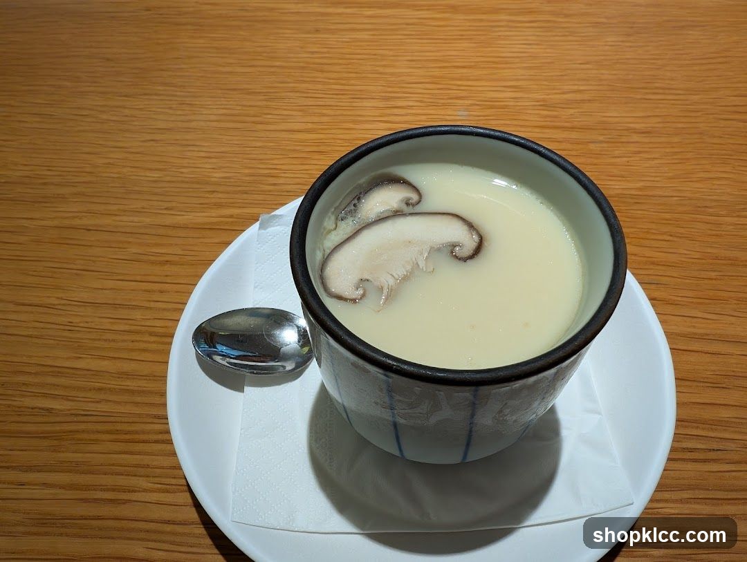 Chawanmushi with Shiitake Mushroom