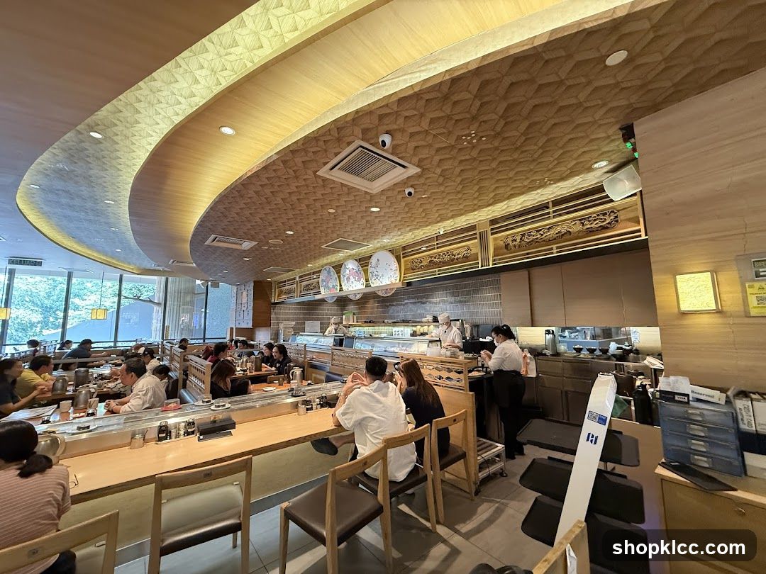 Sushi Restaurant Interior