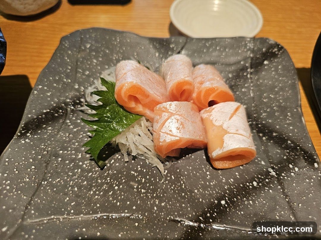 Salmon Sashimi