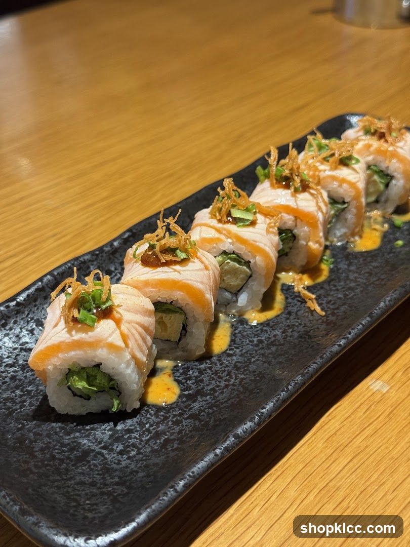 Salmon Sushi Rolls