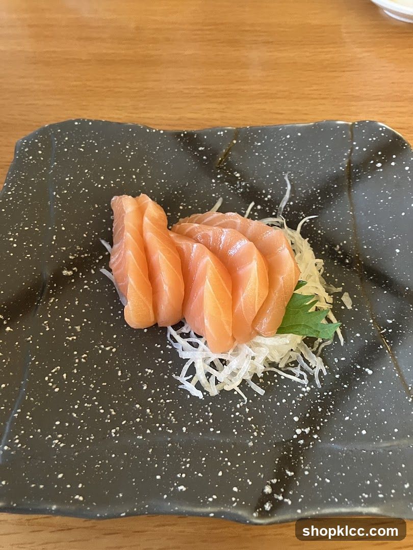 Salmon Sashimi