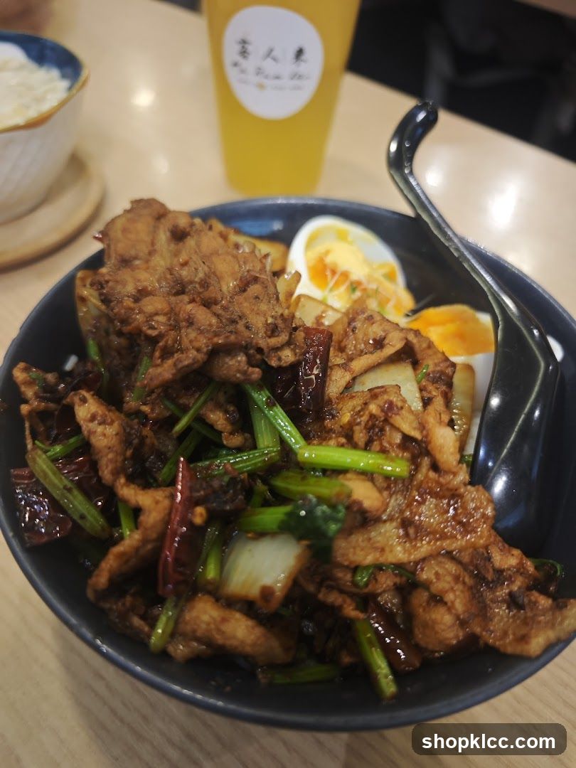 Spicy Pork and Vegetable Bowl