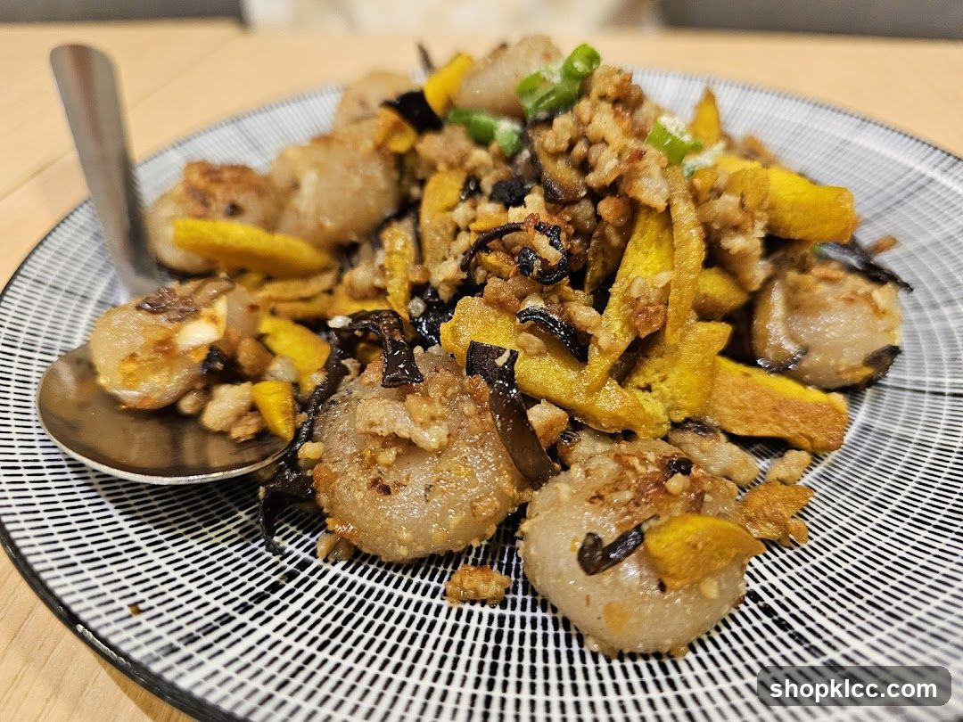 Savory Dish with Scallops and Vegetables