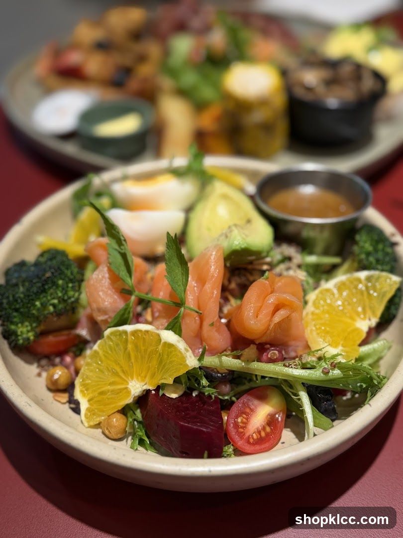 Salmon Salad Bowl