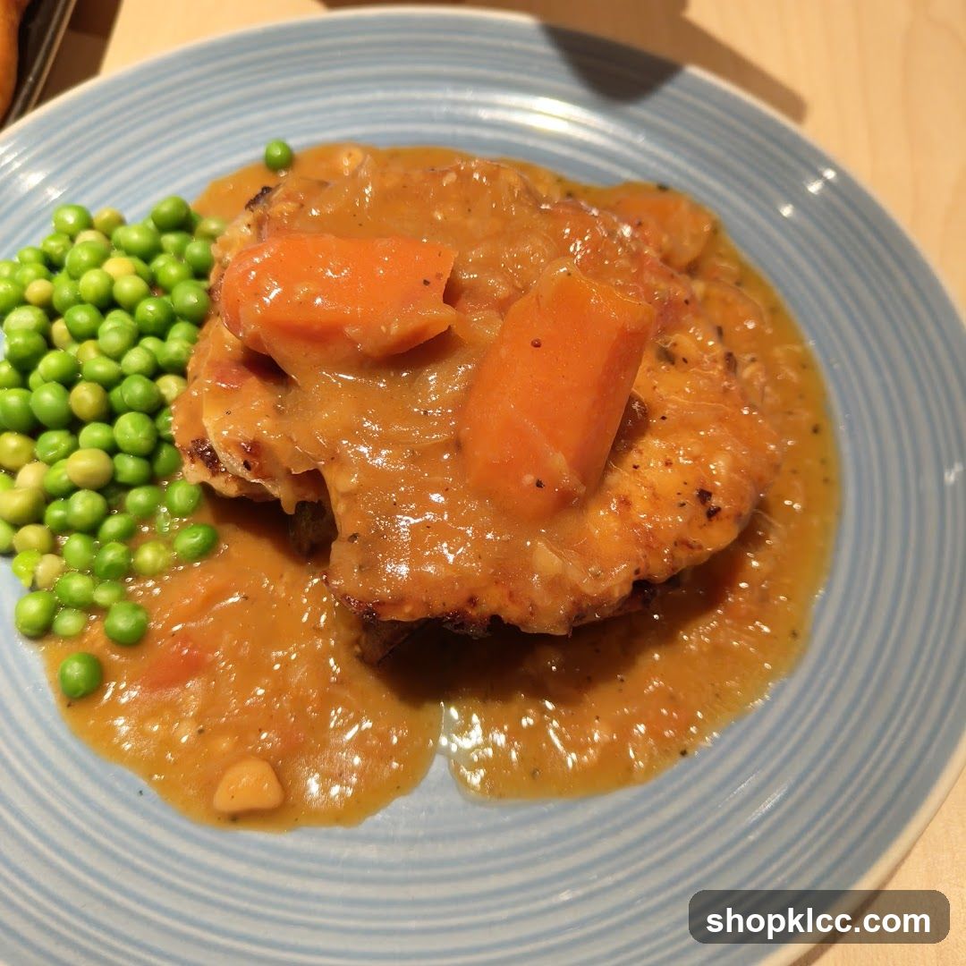 Chicken with Carrots and Peas