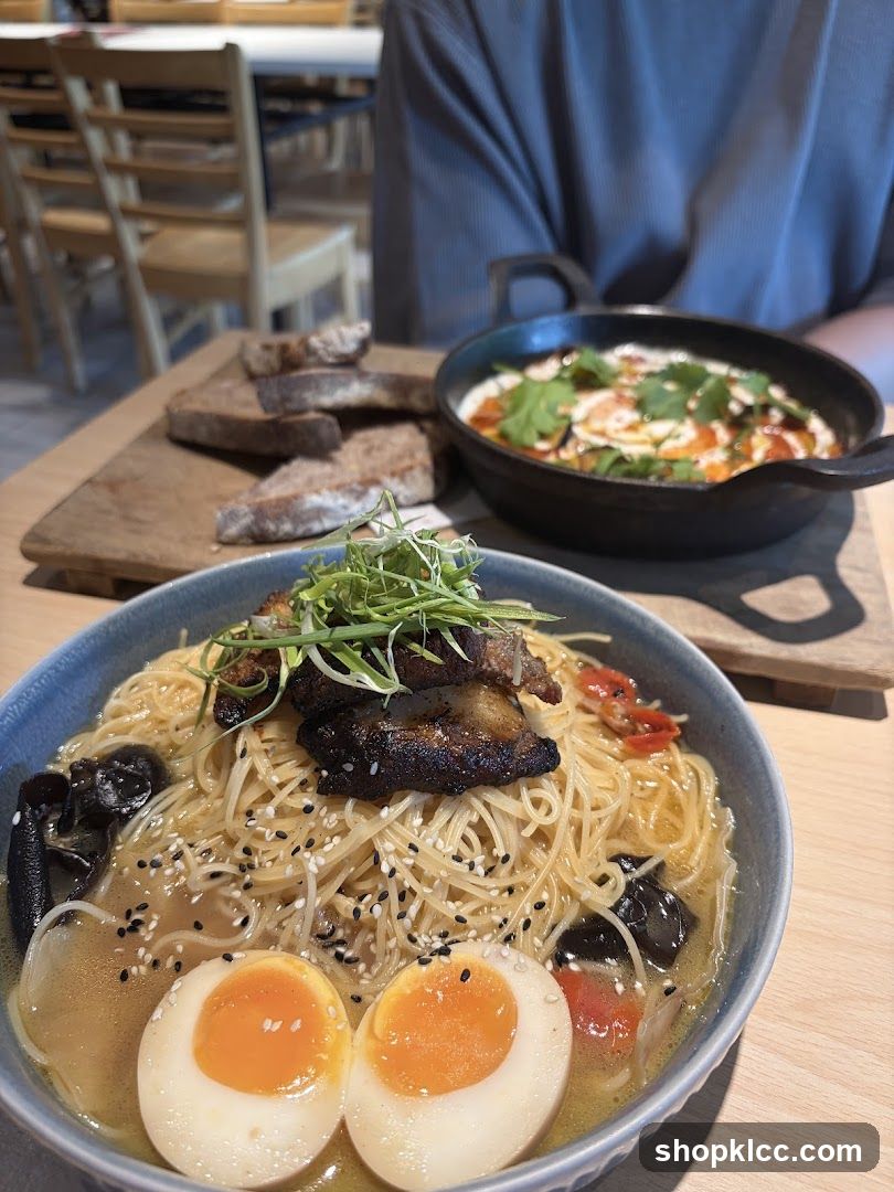 Ramen and Shakshuka