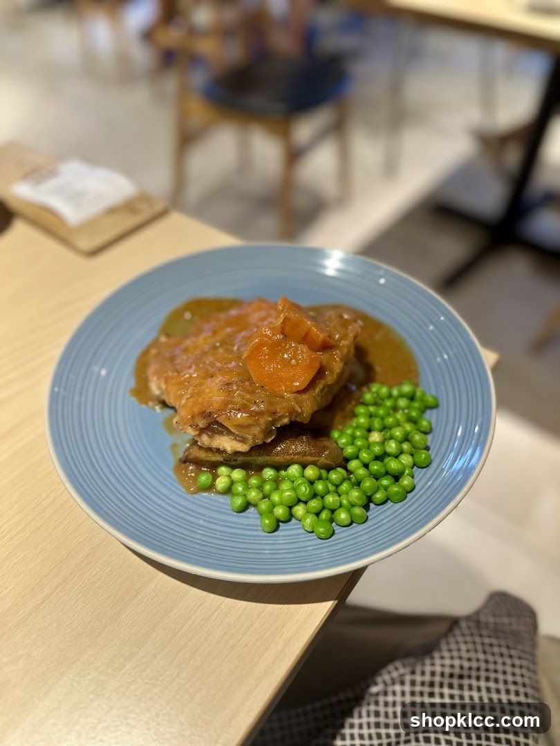 Meat and Peas Dish