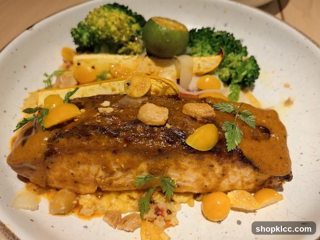 Fish dish with vegetables
