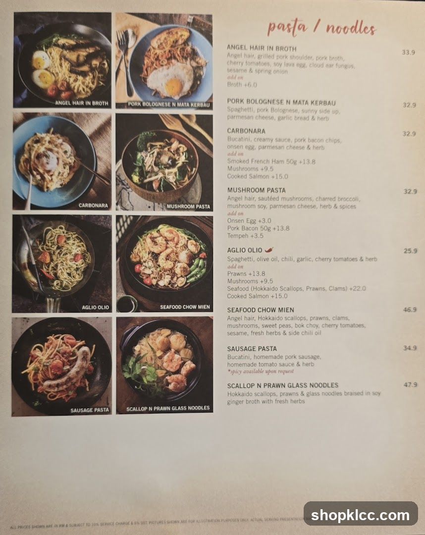 Pasta / Noodles