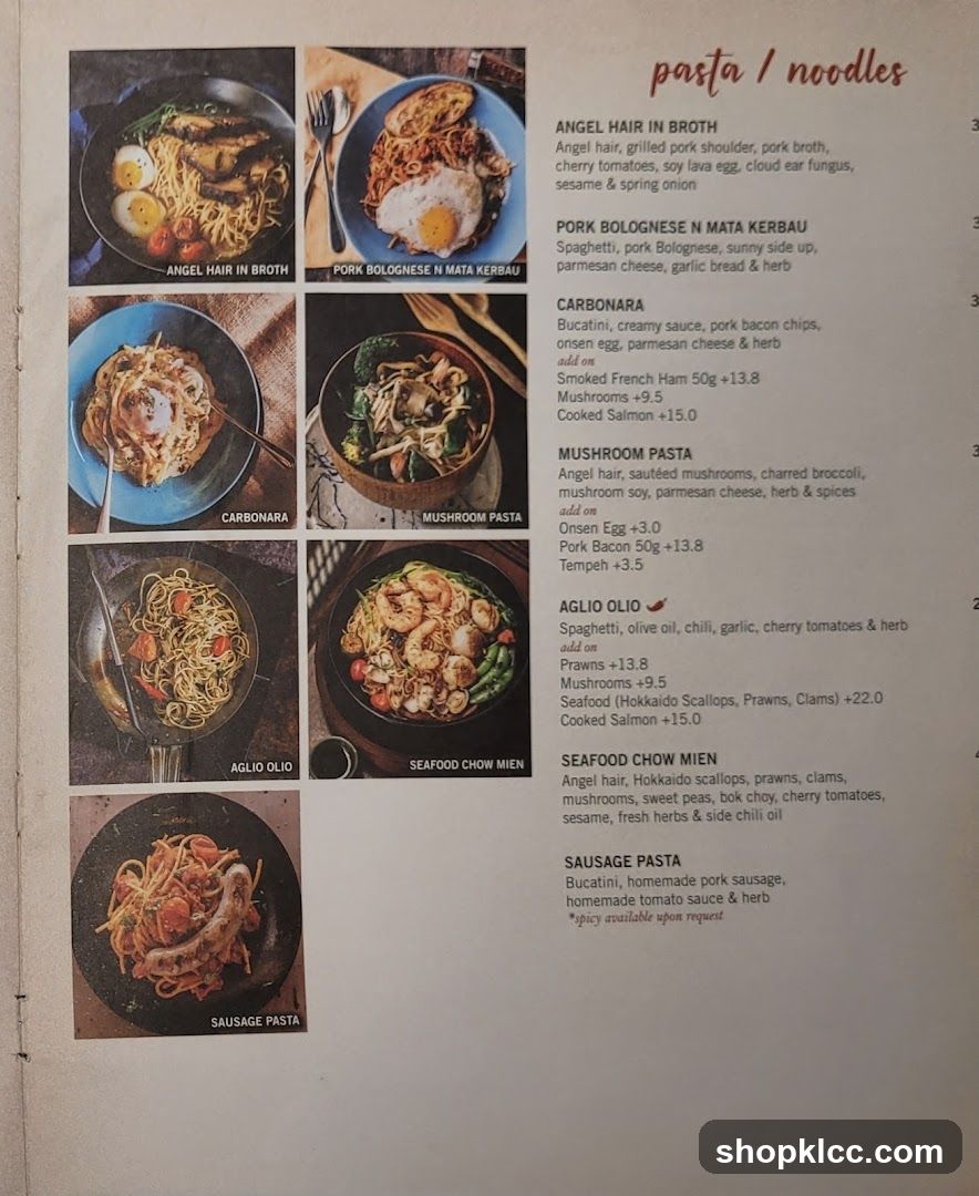 pasta / noodles