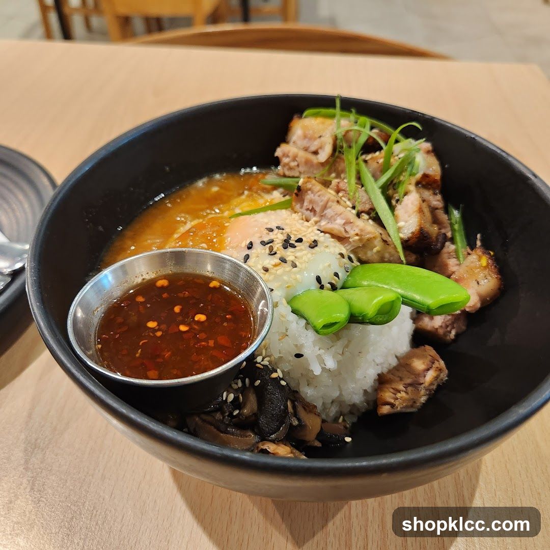 Pork Belly Rice Bowl