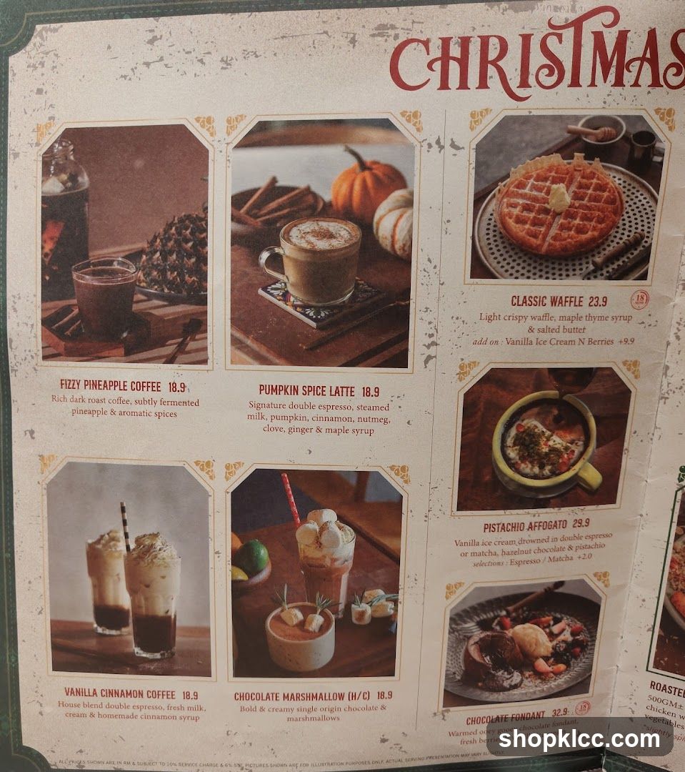 Christmas Menu