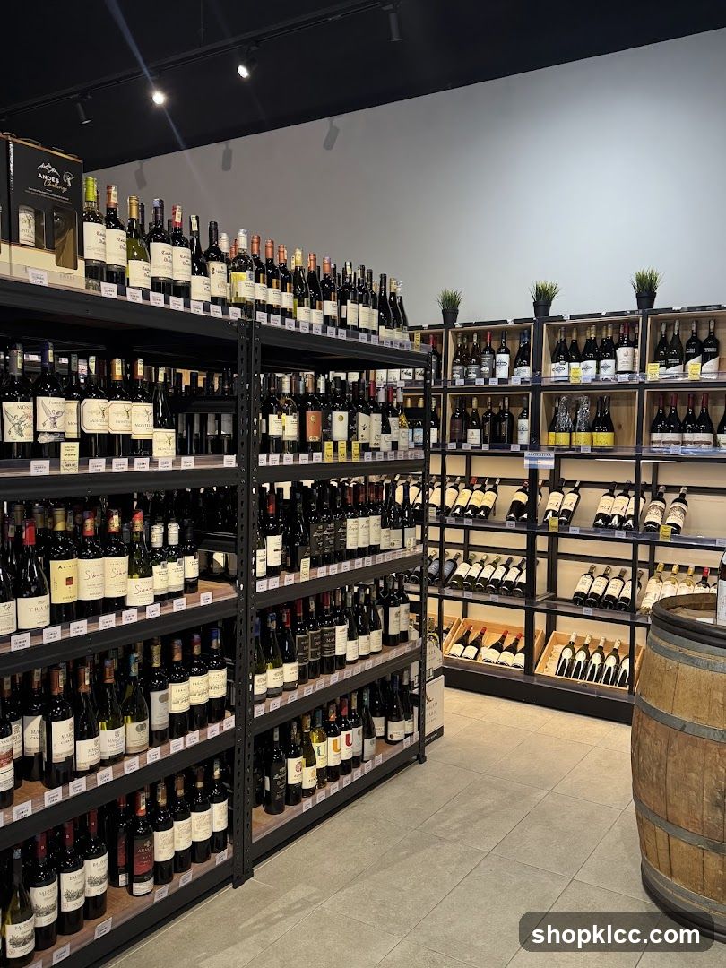 Wine Store Aisles