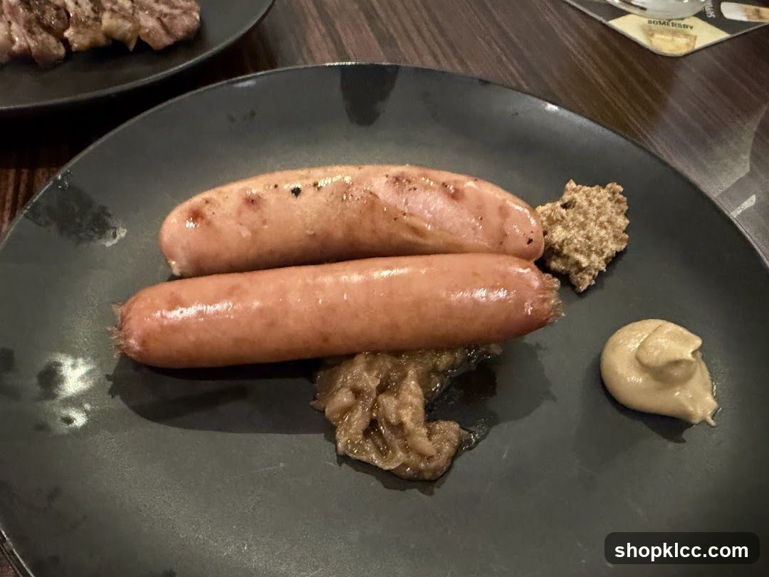 Sausages with Mustard
