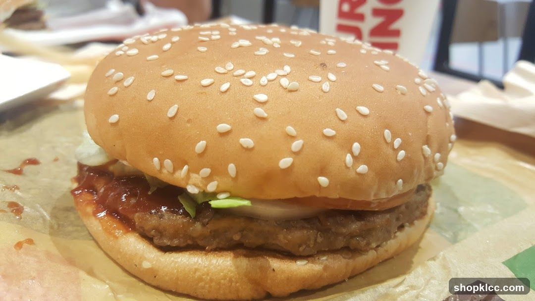 Burger with Sesame Seed Bun