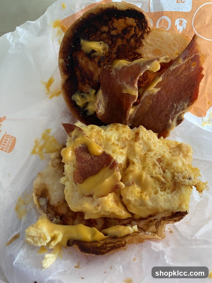 Burger with Bacon and Cheese