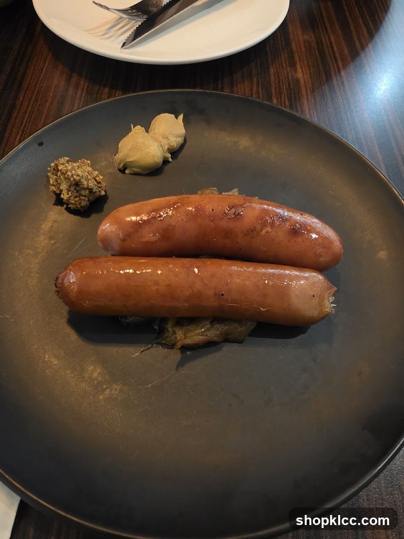 Sausages with Mustard