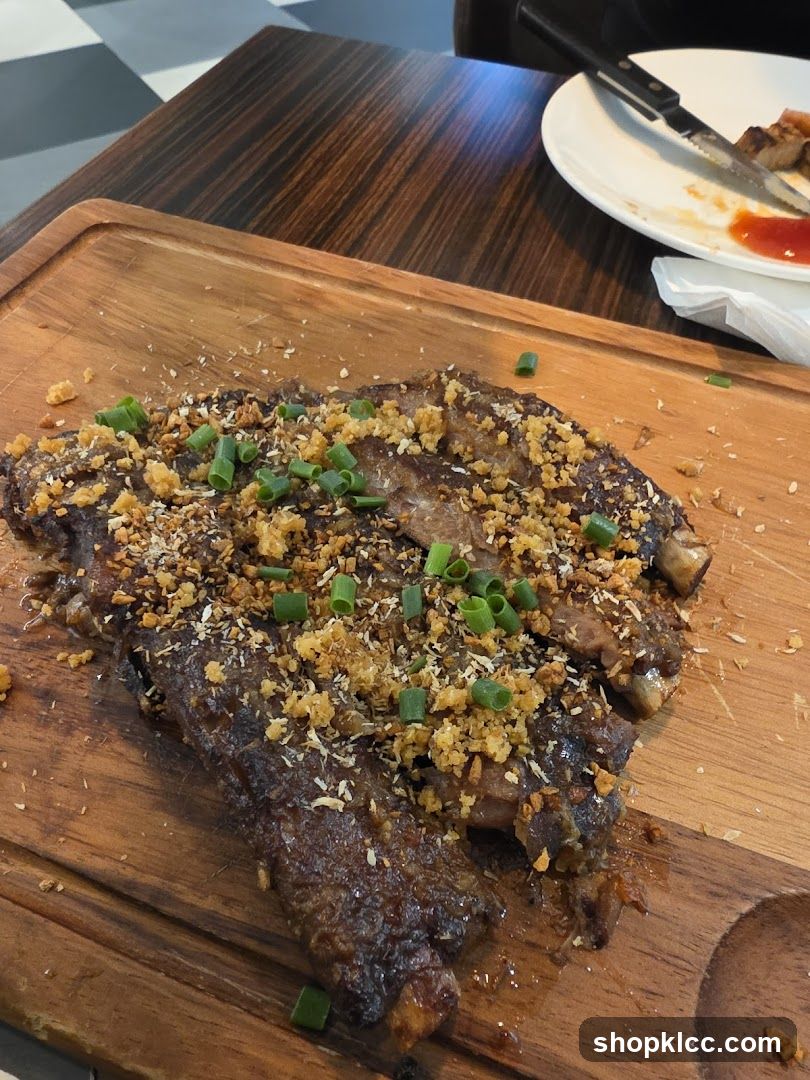 Ribs with Toppings