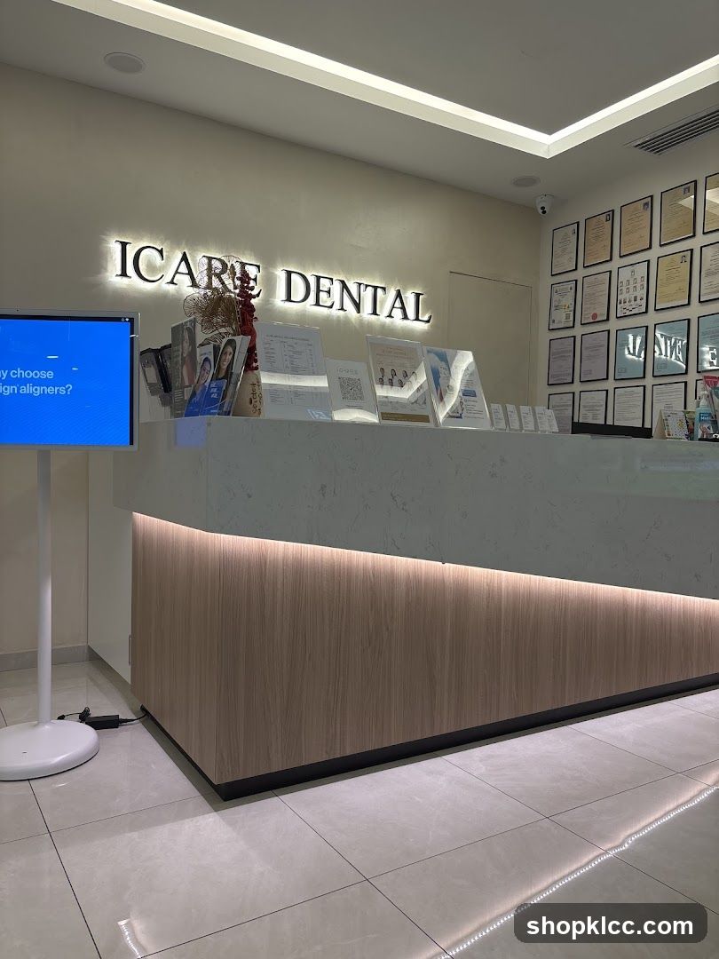 Icare Dental Reception
