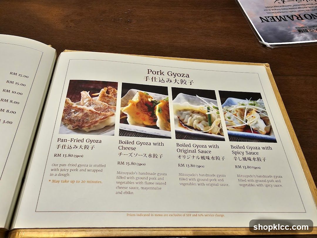 Pork Gyoza