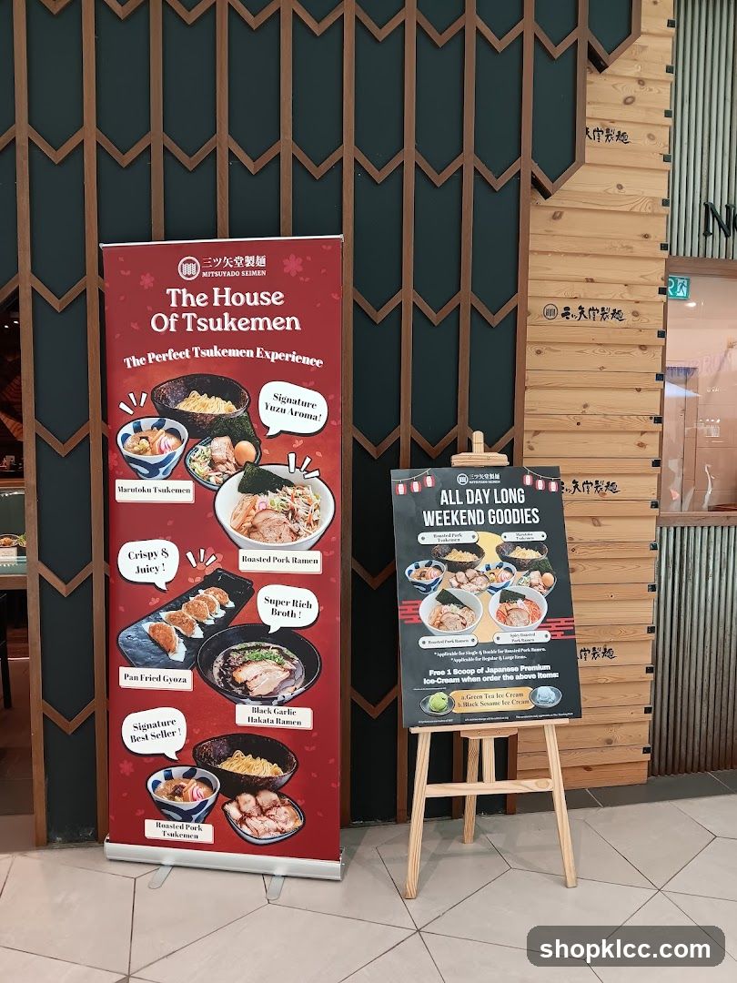 The House Of Tsukemen Promotions