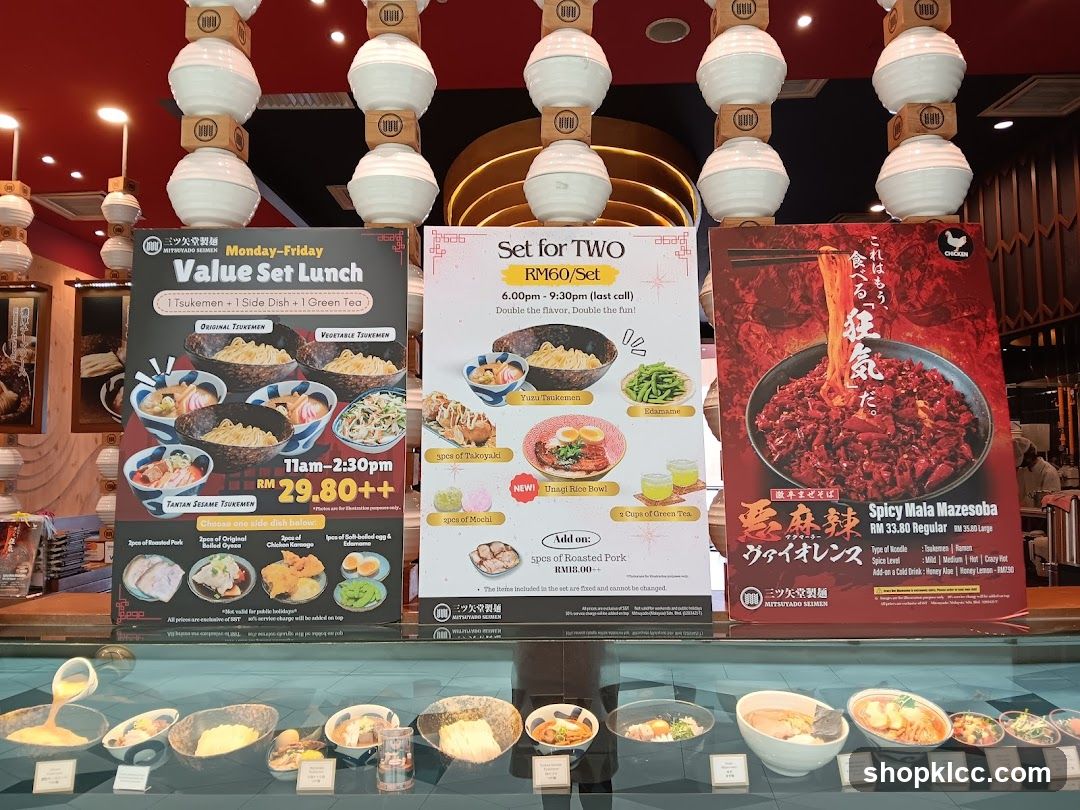 Restaurant Menu Displays