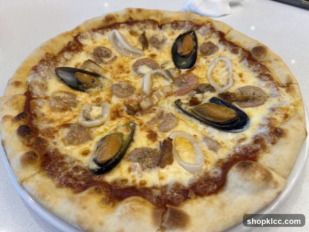 Seafood Pizza