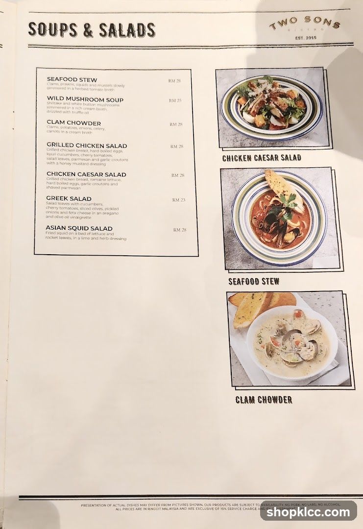SOUPS & SALADS