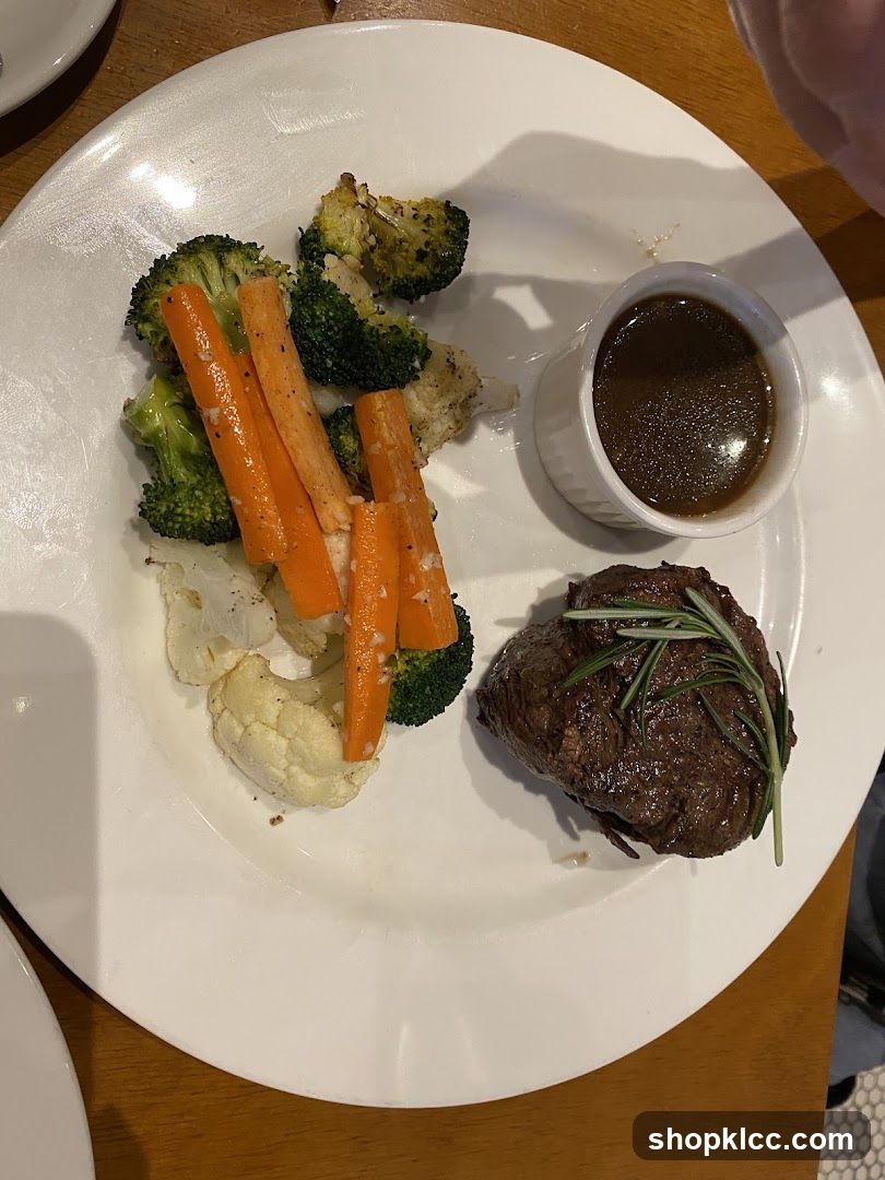 Steak and Vegetables