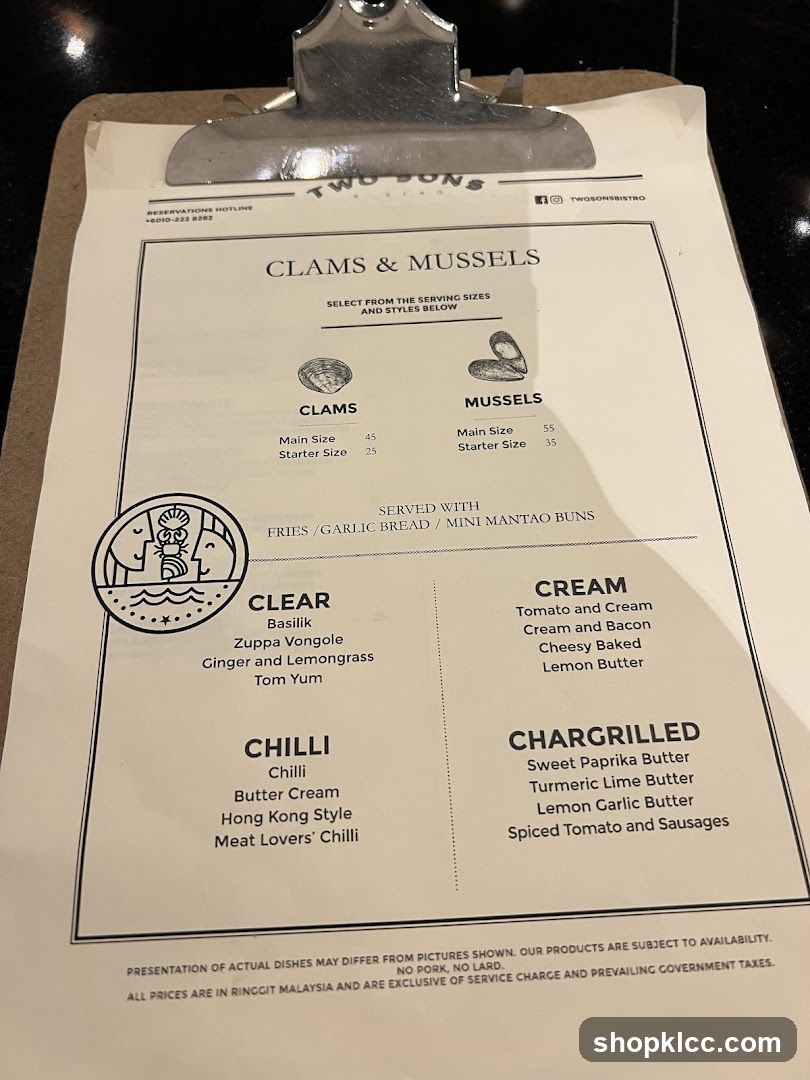 CLAMS & MUSSELS