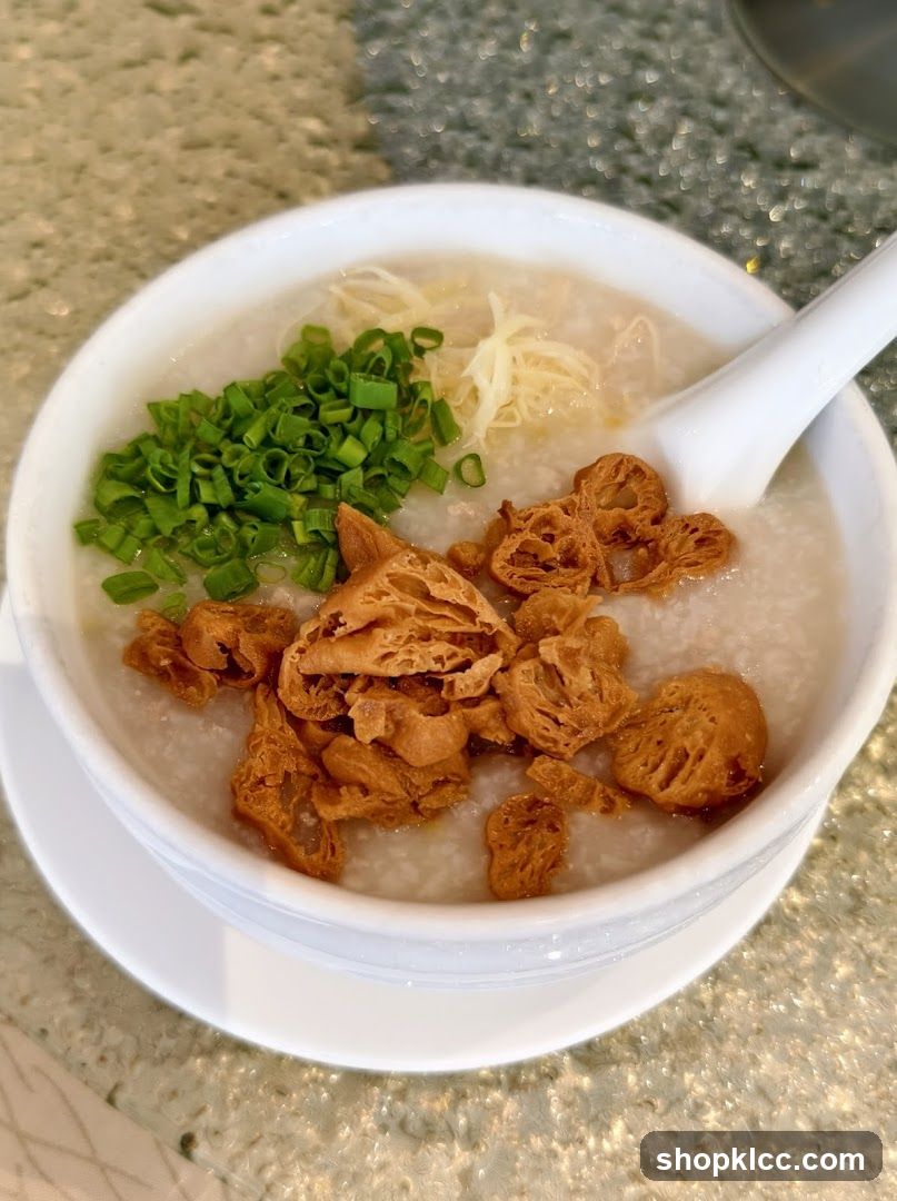 Congee with Toppings