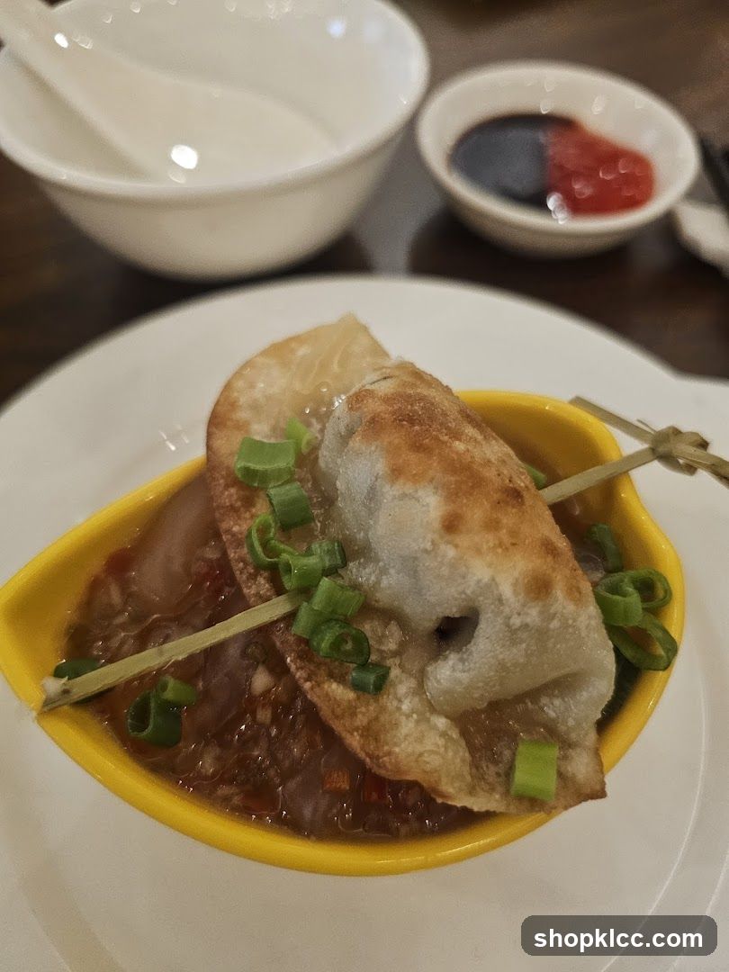 Fried Dumplings with Sauce