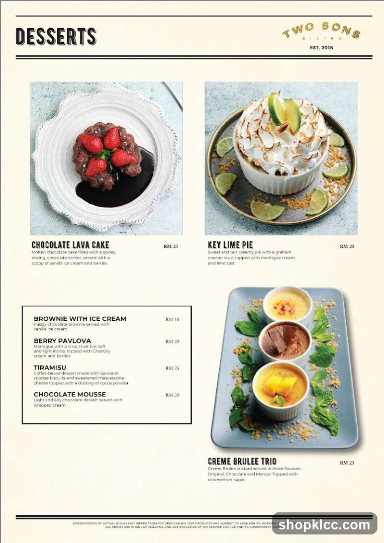 DESSERTS