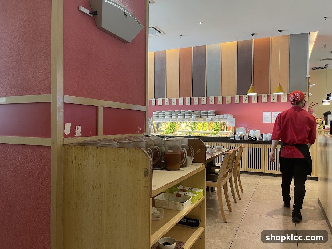 Buffet Restaurant Interior
